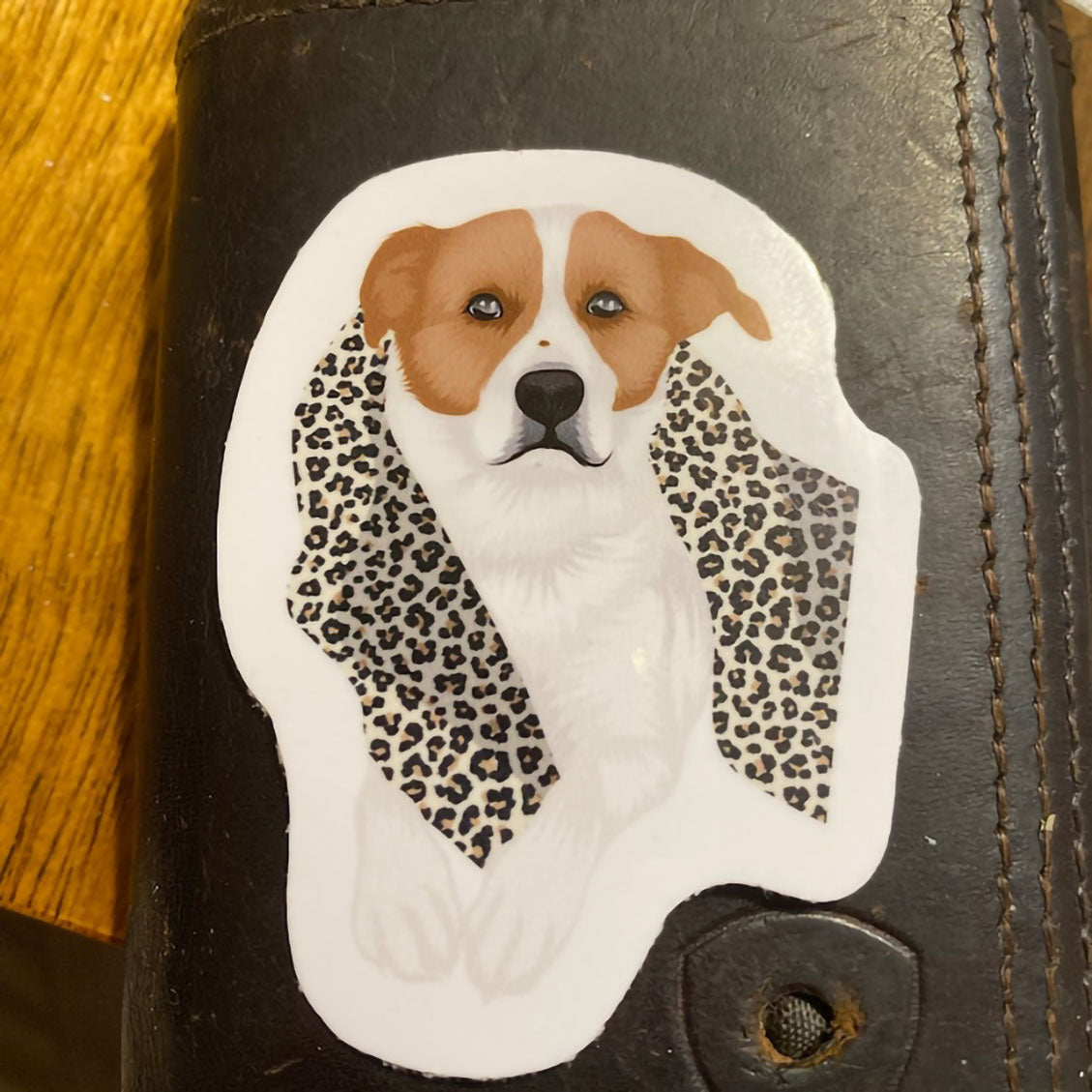 Cool Personalized Custom Dog Photo Sticker Gift, Turn Your Photo Portrait Picture into Custom Drawn Sticker Decals