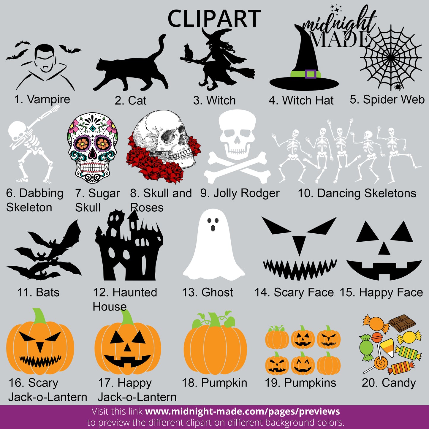 Color and Clipart Preview