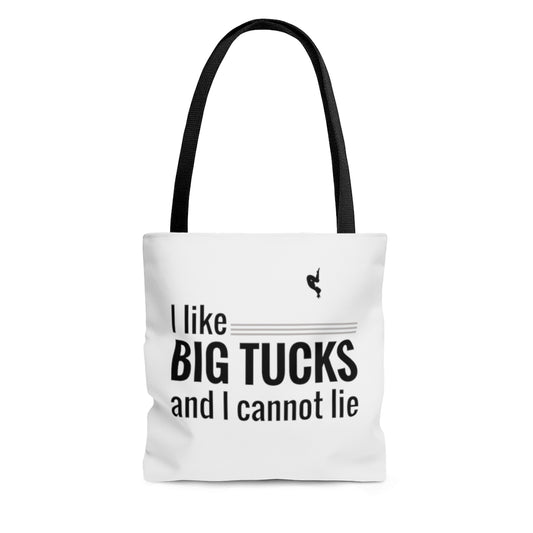 Funny Gymnastics Tote Bag Gift for Gymnast, I Like Big Tucks Tote Bag