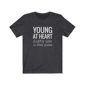 Black Heart T-shirt Heart Shirt Gift for Her Women's Black 