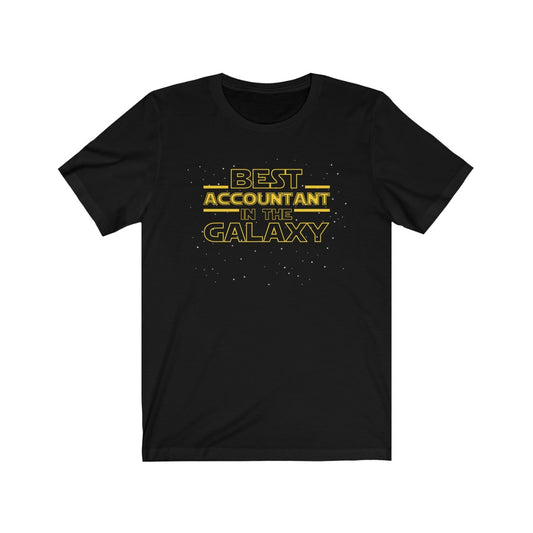Accounting T-shirt Gift for Accountant, Best Accountant in the Galaxy Tee Shirt
